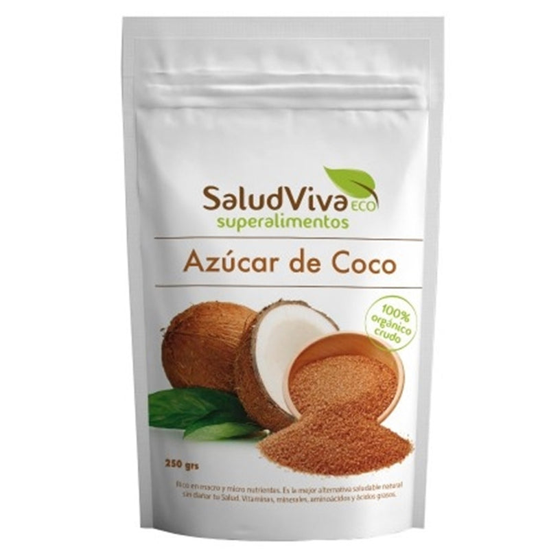 Azúcar de Coco - 250 gr. Salud Viva. Herbolario Salud Mediterranea