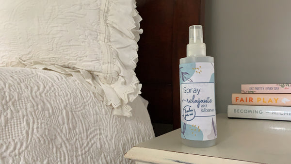 Spray relajante para sábanas DIY