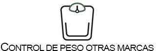 Control de Peso. Otras Marcas