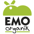 Emo  Organic Logotipo. Herbolario Salud Mediterranea