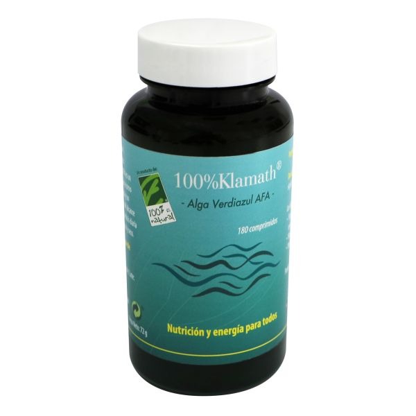 Alga Verdiazul AFA - 180 Comprimidos. 100% Natural. Herbolario Salud Mediterranea