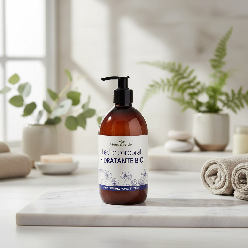 Loción Corporal Hidratante BIO - 500 ml. Esencia Verde