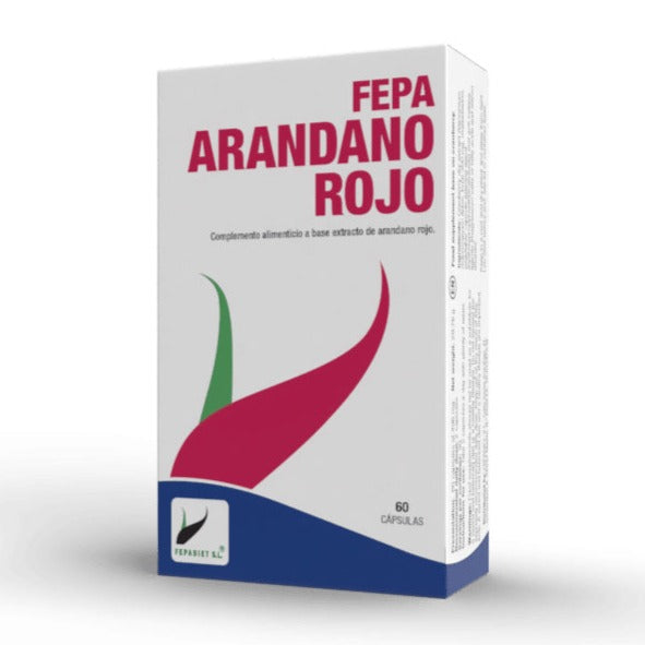 Fepa Arandano Rojo - 60 Capsulas. Fepadiet. Herbolario Salud Mediterranea