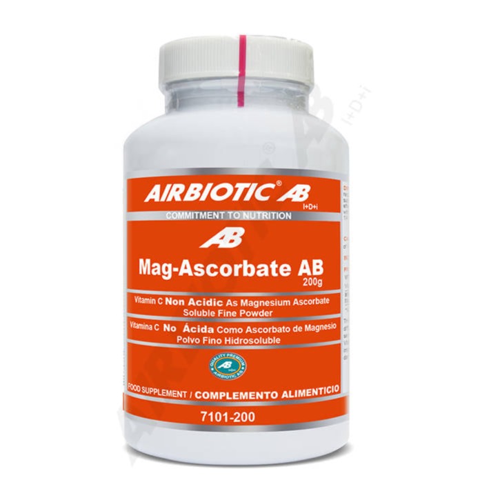 Ascorbato-Mag. AB - 200g. Airbiotic AB. Herbolario Salud Mediterranea