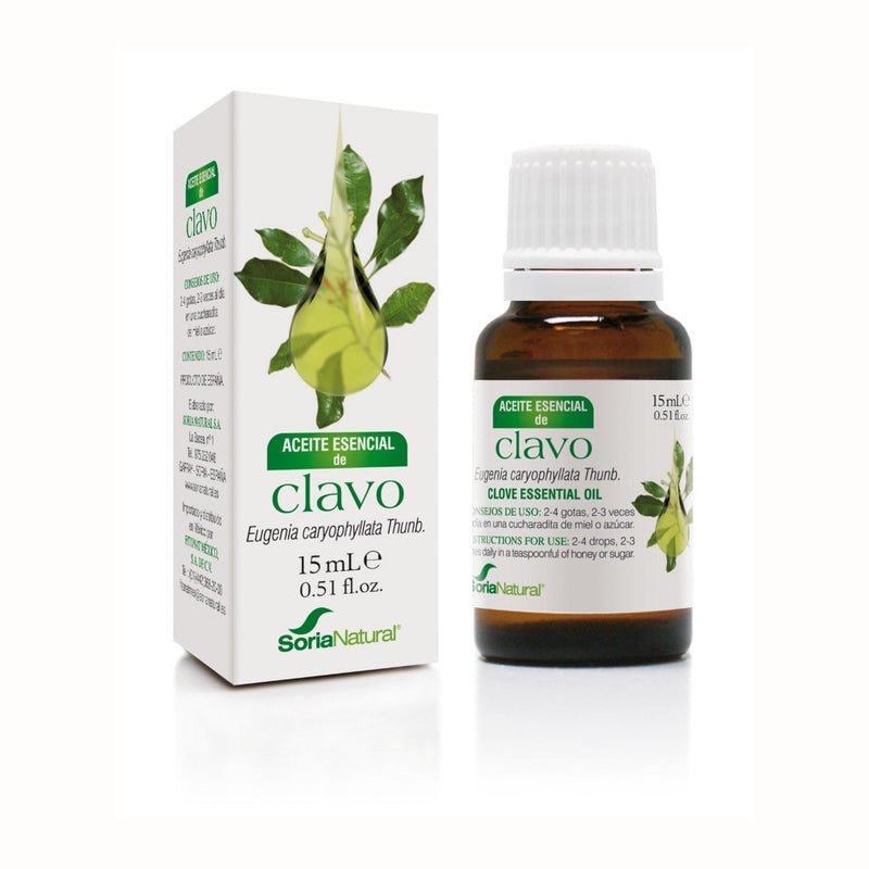 Aceite Esencial de Clavo - 15 ml. Soria Natural. Herbolario Salud Mediterranea