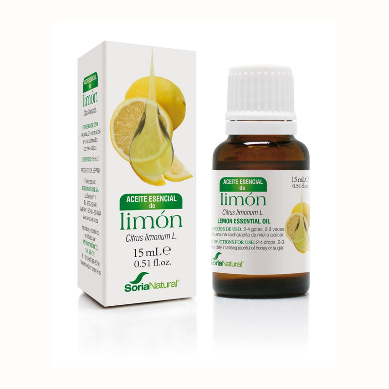 Aceite Esencial de Limón - 15 ml. Soria Natural. Herbolario Salud Mediterranea