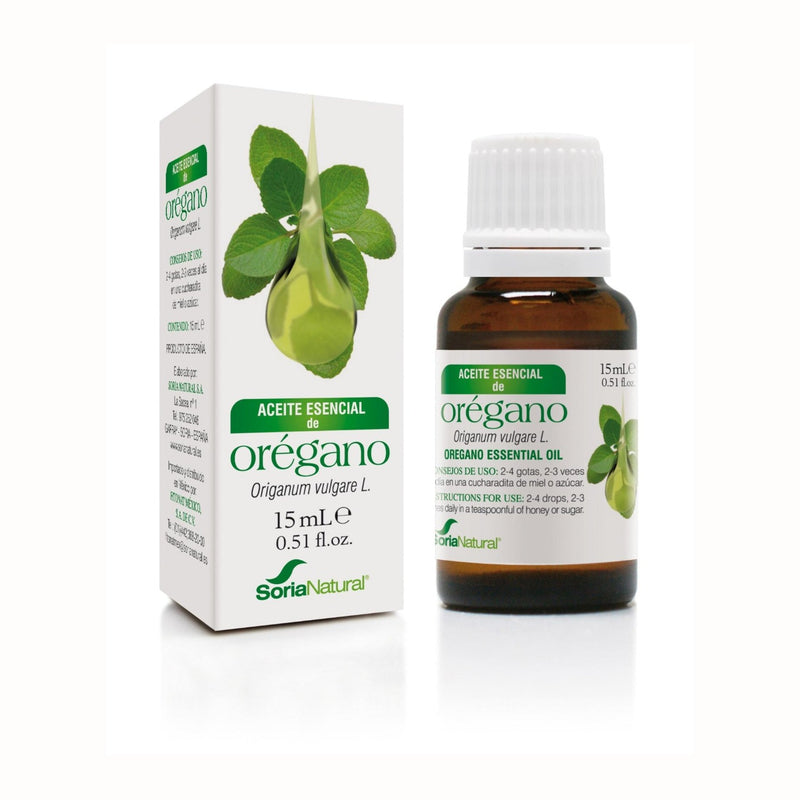Aceite Esencial de Orégano - 15 ml. Soria Natural. Herbolario Salud Mediterranea