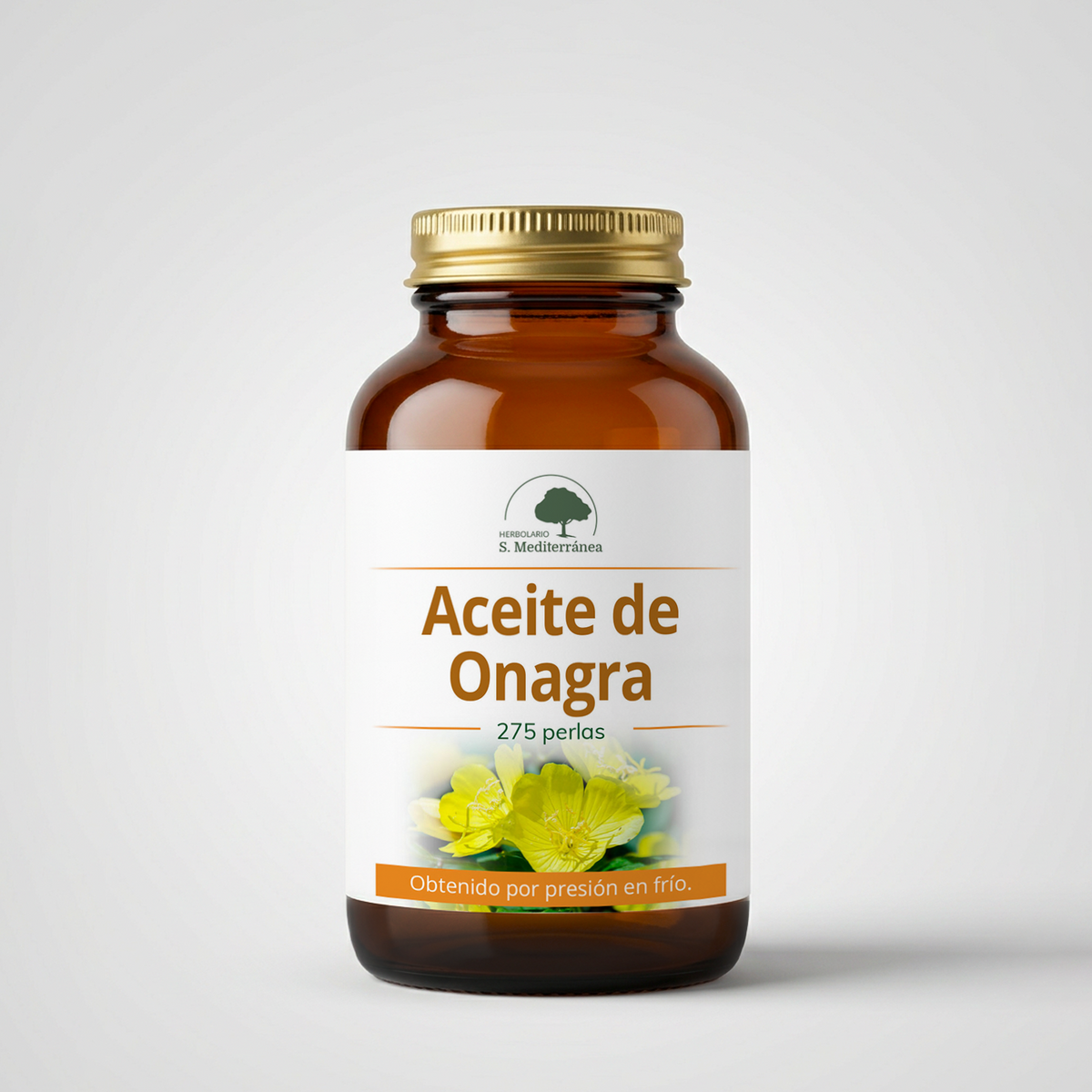 Aceite de Onagra , 275 perlas| Salud Mediterránea
