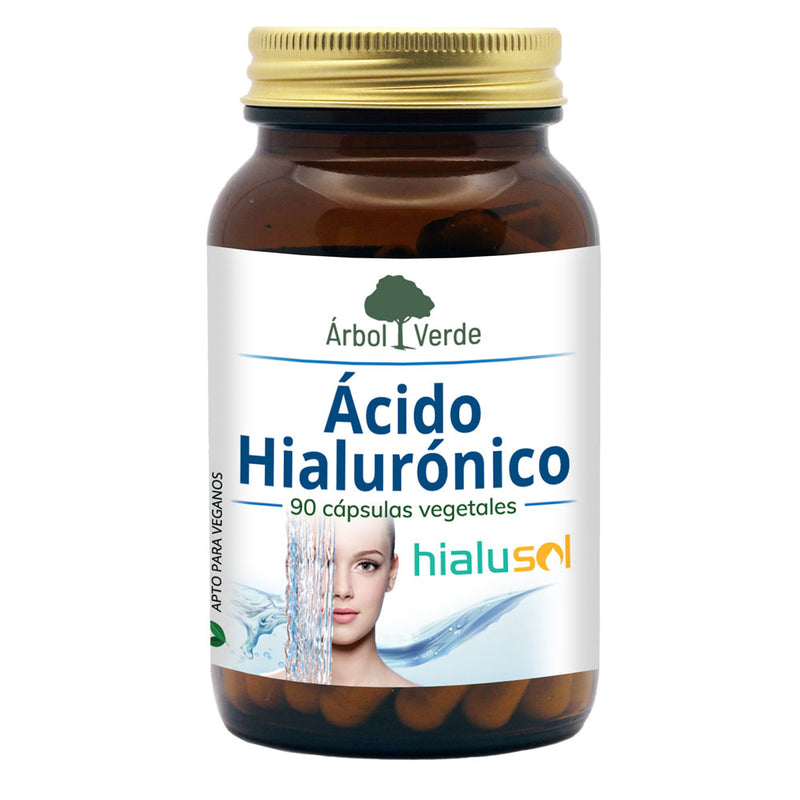 Acido Hialuronico HialusolTM - 90 Capsulas. Arbol Verde. Herbolario Salud Mediterranea
