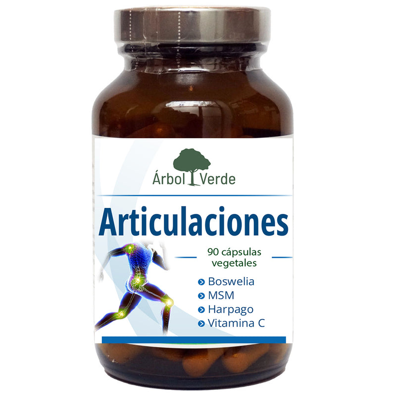 Articulaciones - 90 Capsulas. Arbol Verde. Herbolario Salud Mediterranea