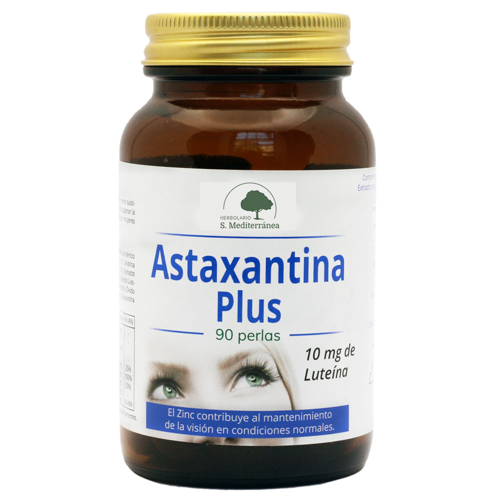 Astaxantina Plus - 90 Perlas. Herbolario S. Mediterránea