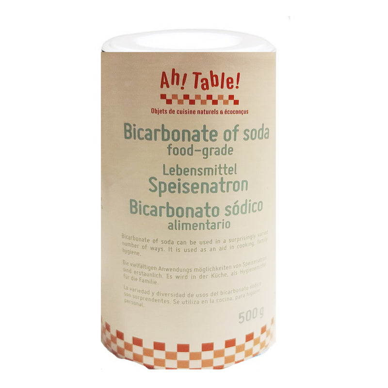 Bicarbonato Sódico Alimentario - 500g. Ah!Tablé. Herbolario Salud Mediterránea