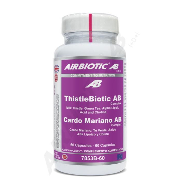 Cardo Mariano Complex - 60 Capsulas. Airbiotic AB.  Herbolario Salud Mediterranea