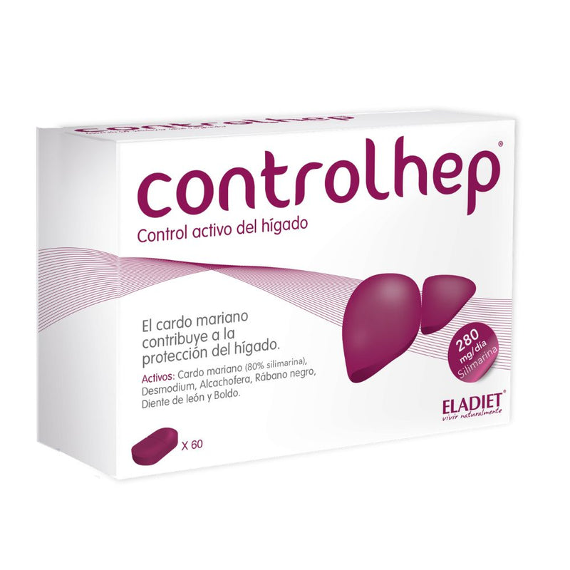 Control Hep - 60 Comprimidos. Eladiet. Herbolario Salud Mediterranea