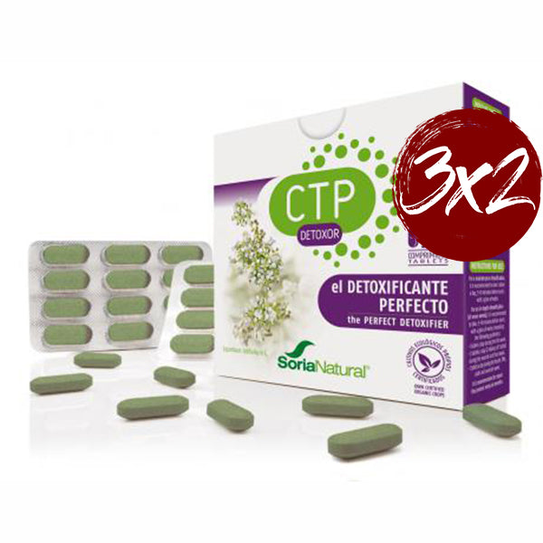 CTP Detoxor - 36 Comprimidos. Soria Natural. Herbolario Salud Mediterranea