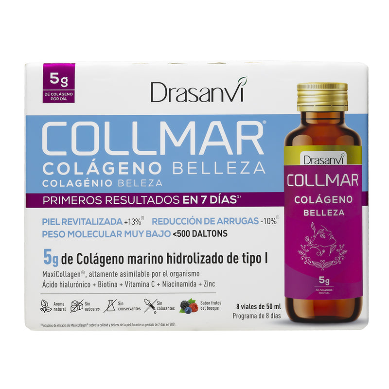 Collmar Belleza Frutos del Bosque 8 x 50 ml Viales. Drasanví. Herbolario Salud Mediterranea