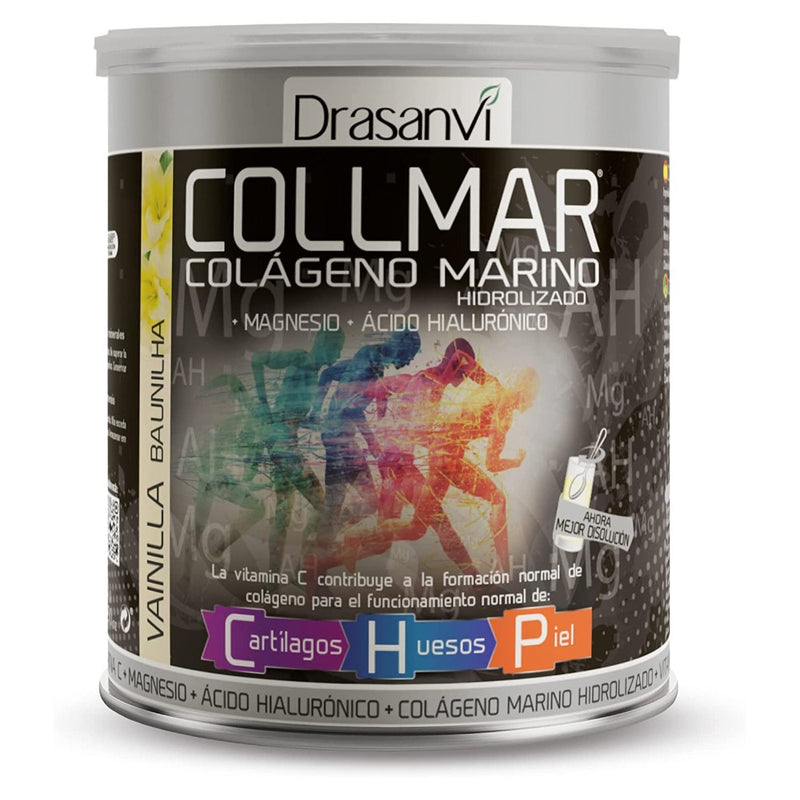 Collmar. Colágeno Marino con Magnesio y Ácido Hialuronico - 300g. Drasanvi. Herbolario Salud Mediterránea