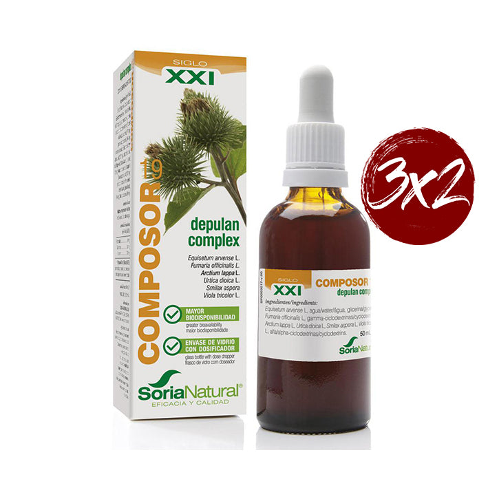 Composor 19. Depulan Complex Formula XXI - 50 ml. Soria Natural. Herbolario Salud Mediterránea