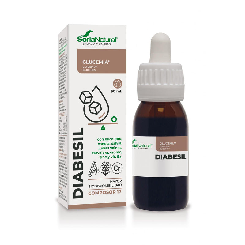 Composor 17 Diabesil  - 50 ml. Soria Natural. Herbolario Salud Mediterranea