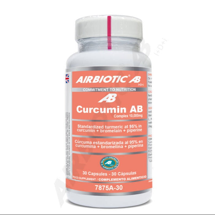 Curcuma Complex 10.000 Mg - 30 Capsulas. Airbiotic. Herbolario Salud Mediterranea