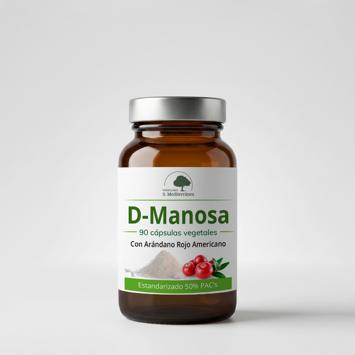 D-Manosa, 90 cápsulas vegetales| Salud Mediterránea
