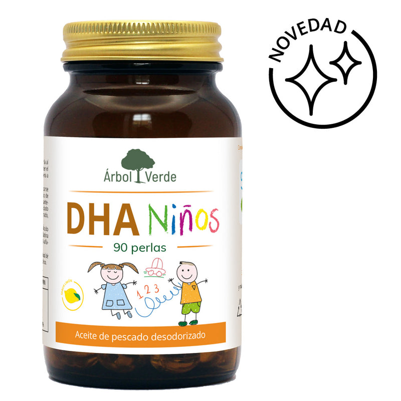 DHA Niños - 90 Perlas. Arbol Verde