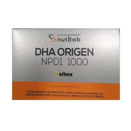 DHA Origen NPD1 1000 - 30 Perlas. Nutilab. Herbolario Salud Mediterranea