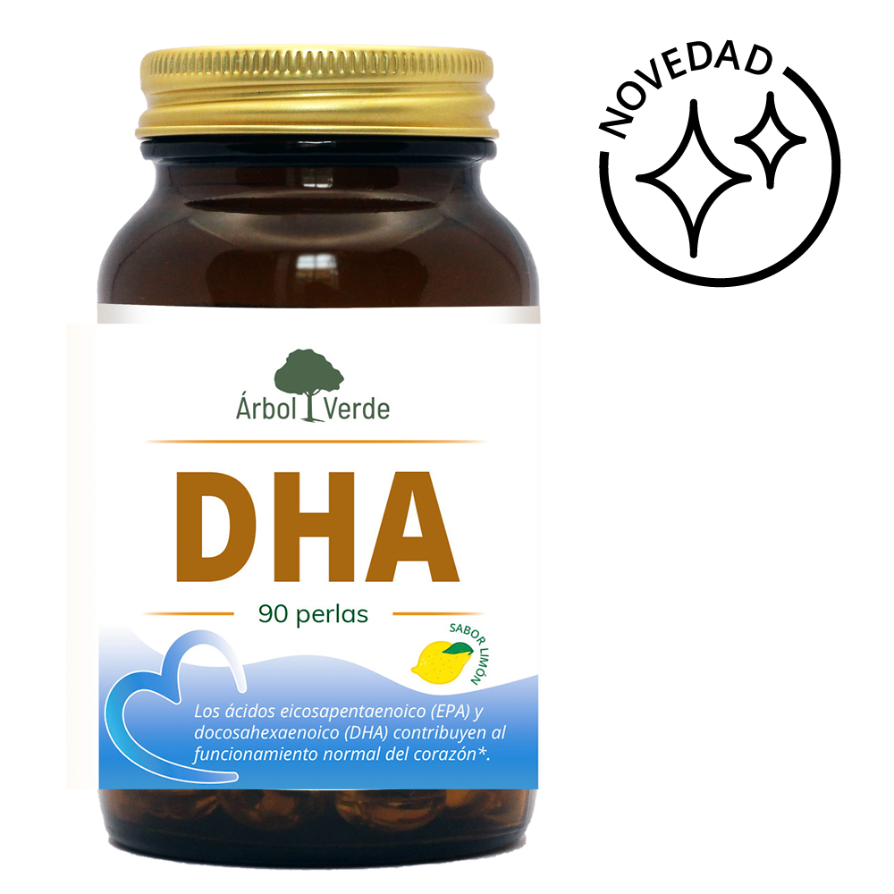 DHA - 90 Perlas. Arbol Verde