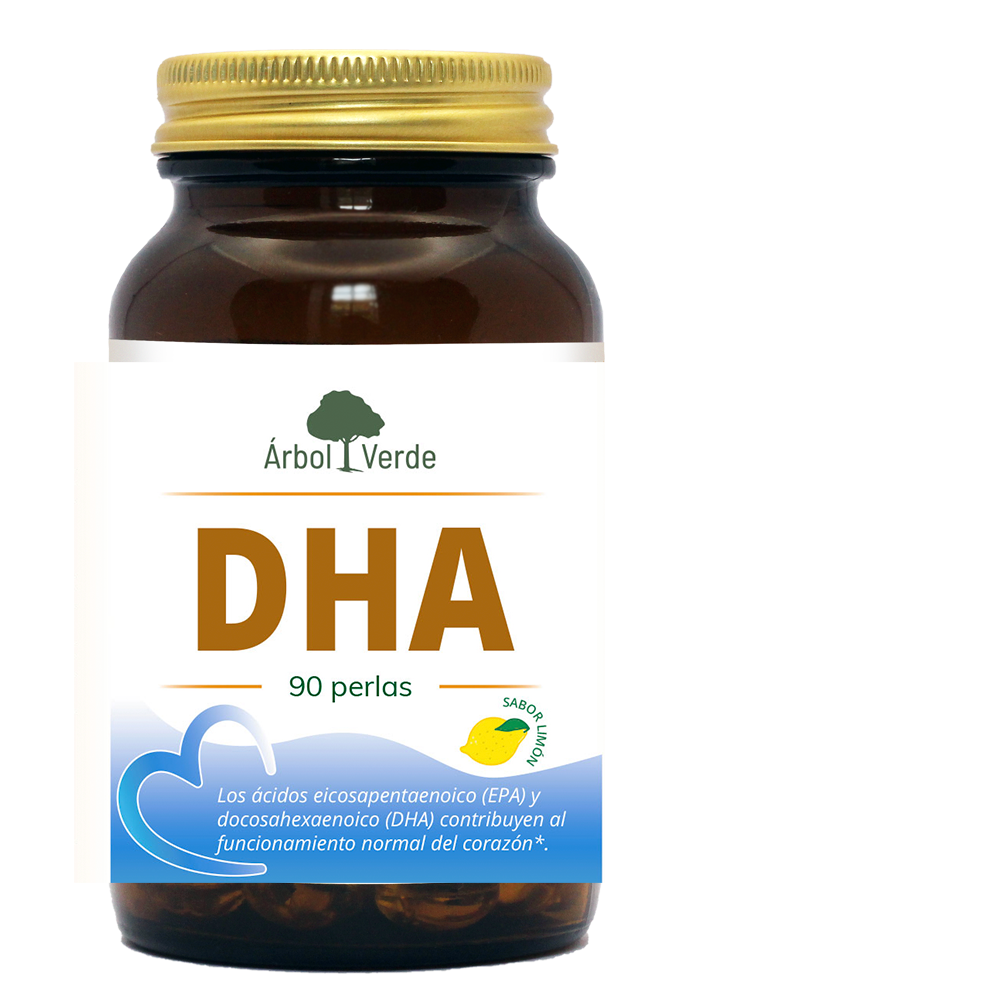 DHA - 90 Perlas. Arbol Verde