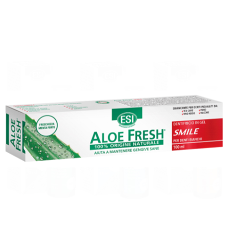 Dentífrico Aloe Fresh Smile - 100 ml. ESI. Herbolario Salud Mediterranea