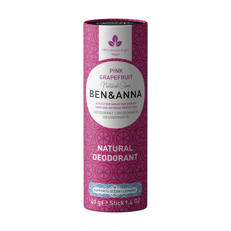 Desodorante Natural Stick Pink Grapefruit - 40g. Ben & Anna. Herbolario Salud Mediterranea