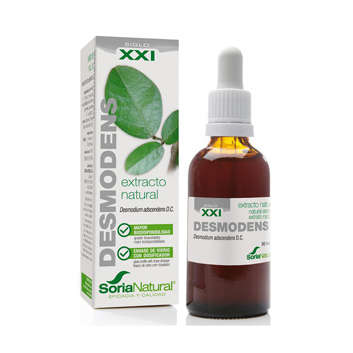 Extracto Natural. Desmodens Formula XXI - 50 ml. Soria Natural. Herbolario Salud Mediterranea