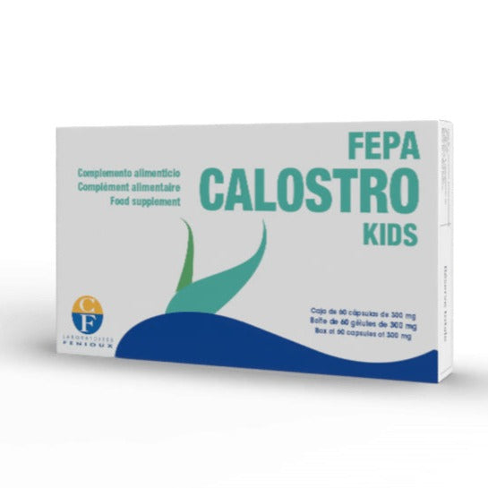 Fepa Calostro Kids - 60 Capsulas. Fepadiet. Herbolario Salud Mediterranea