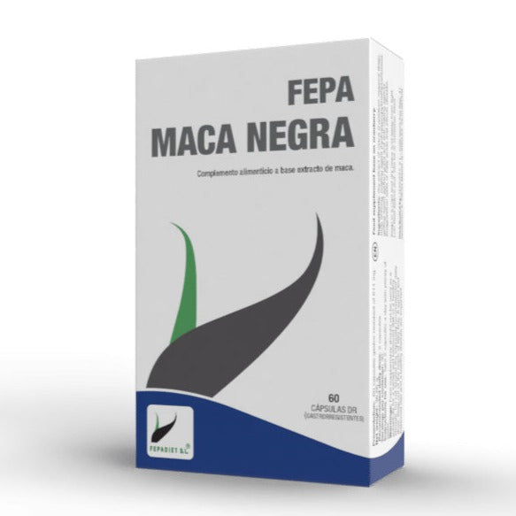 Fepa Maca Negra - 60 Capsulas. Fepadiet. Herbolario Salud Mediterranea