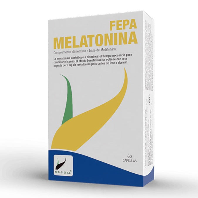 Fepa Melatonina - 60 Capsulas. Fepadiet. Herbolario Salud Mediterranea
