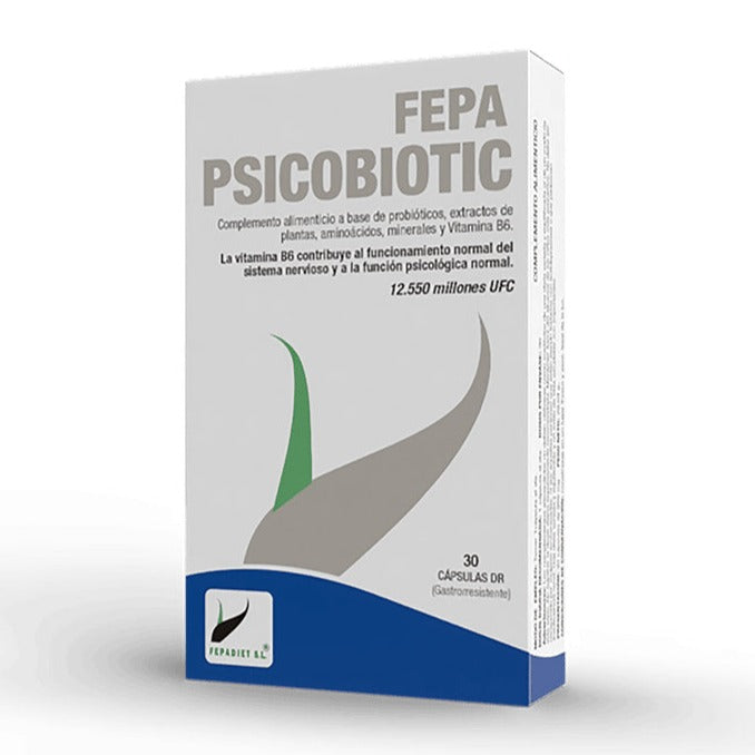 Fepa Psicobiotico - 30 Capsulas. Fepadiet. Herbolario Salud Mediterranea