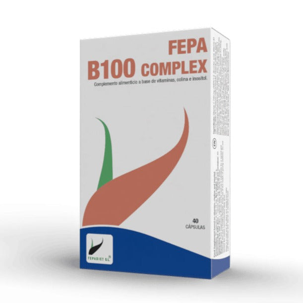 Fepa B100 Complex - 40 Capsulas. Fepadiet. Herbolario Salud Mediterranea