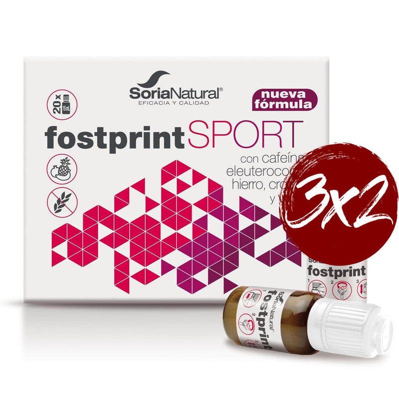 Fostprint Sport con aminoácidos 20 ampollas. SORIA NATURAL