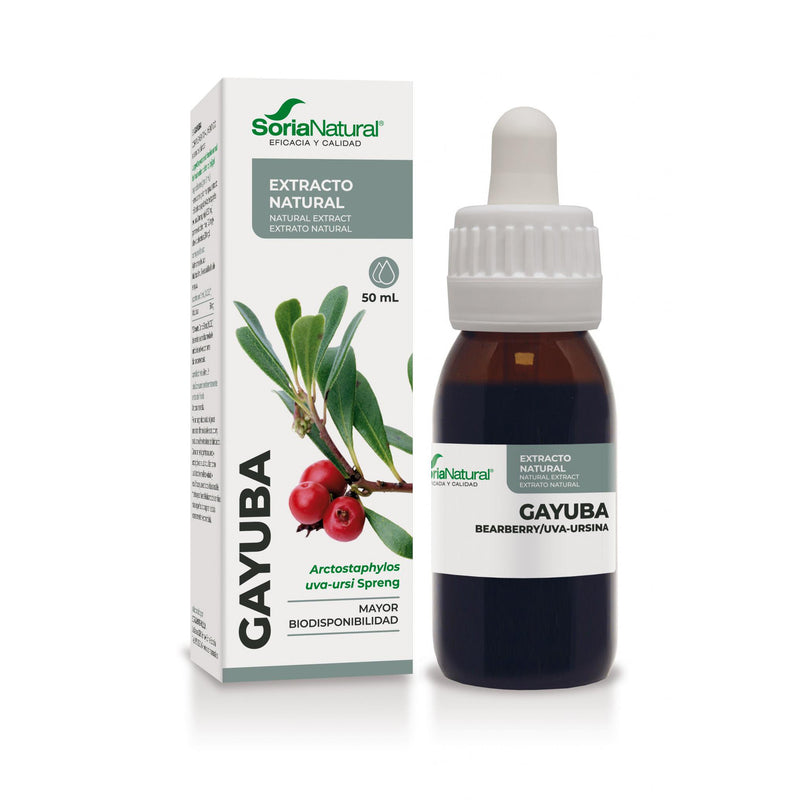 Extracto Natural. Gayuba - 50 ml. Soria Natural. Herbolario Salud Mediterranea