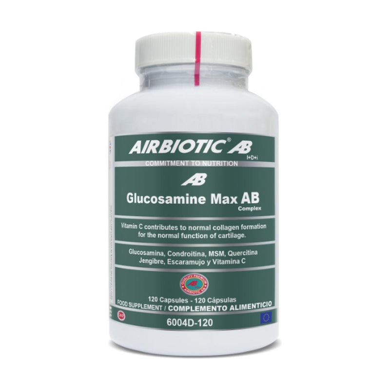Glucosamine Max Complex - 120 Capsulas. Airbiotic AB. Herbolario Salud Mediterranea