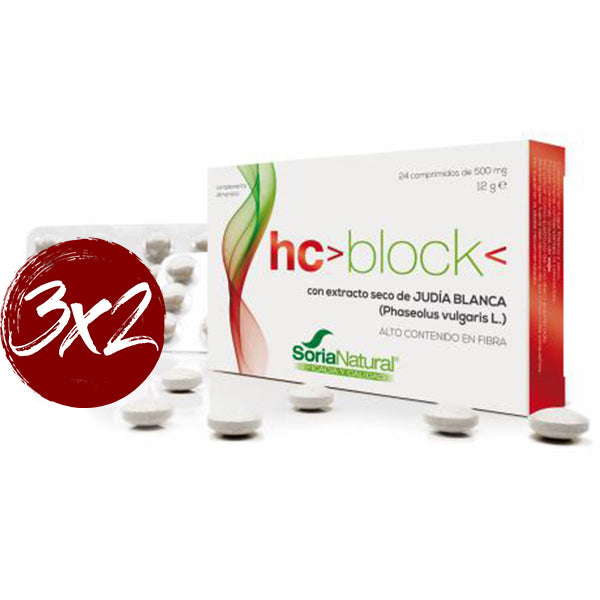Hc Block - 24 Comprimidos. Soria Natural. Herbolario Salud Mediterranea