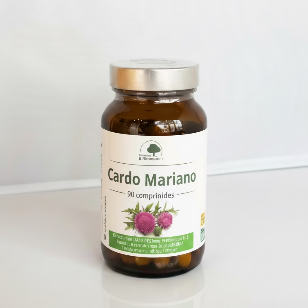 Cardo Mariano - 90 Comprimidos. Herbolario S. Mediterránea