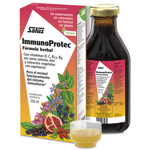 IMMUNO PROTEC fórmula herbal líquido - 250 ml. Salus. Herbolario Salud Mediterranea