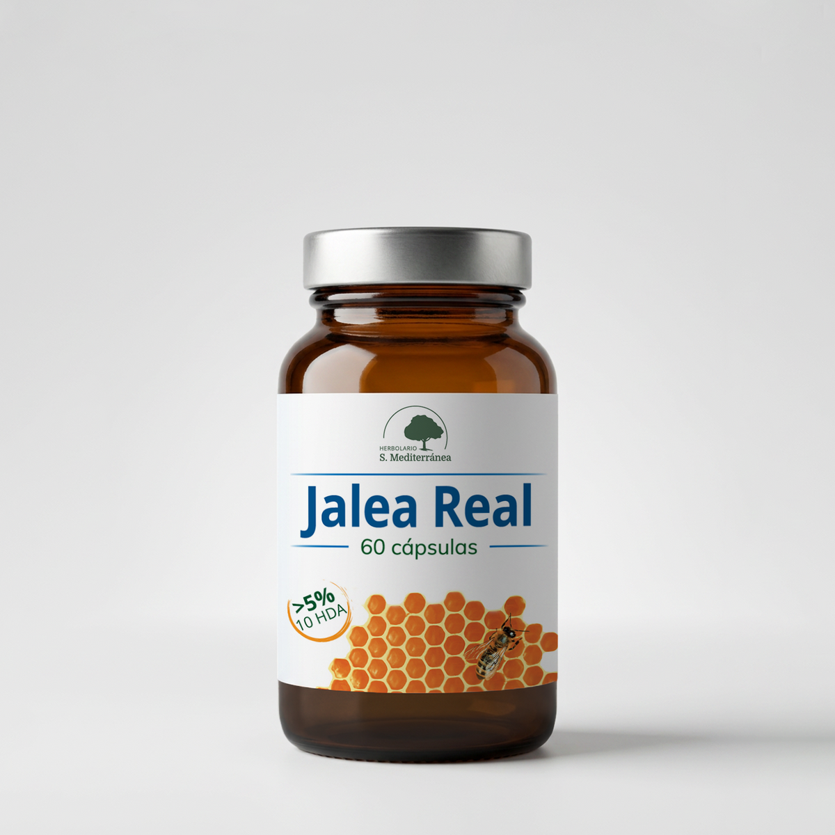 Jalea Real, 60 cápsulas | Salud Mediterránea