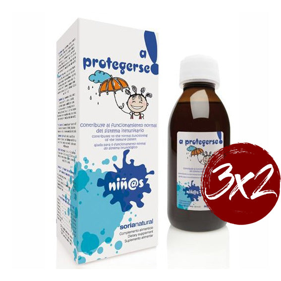Jarabe Infantil. A Protegerse! - 150 ml. Soria Natural. Herbolario Salud Mediterranea