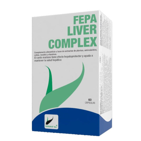 Fepa Liver Complex - 60 Capsulas. Fepadiet. Herbolario Salud Mediterranea