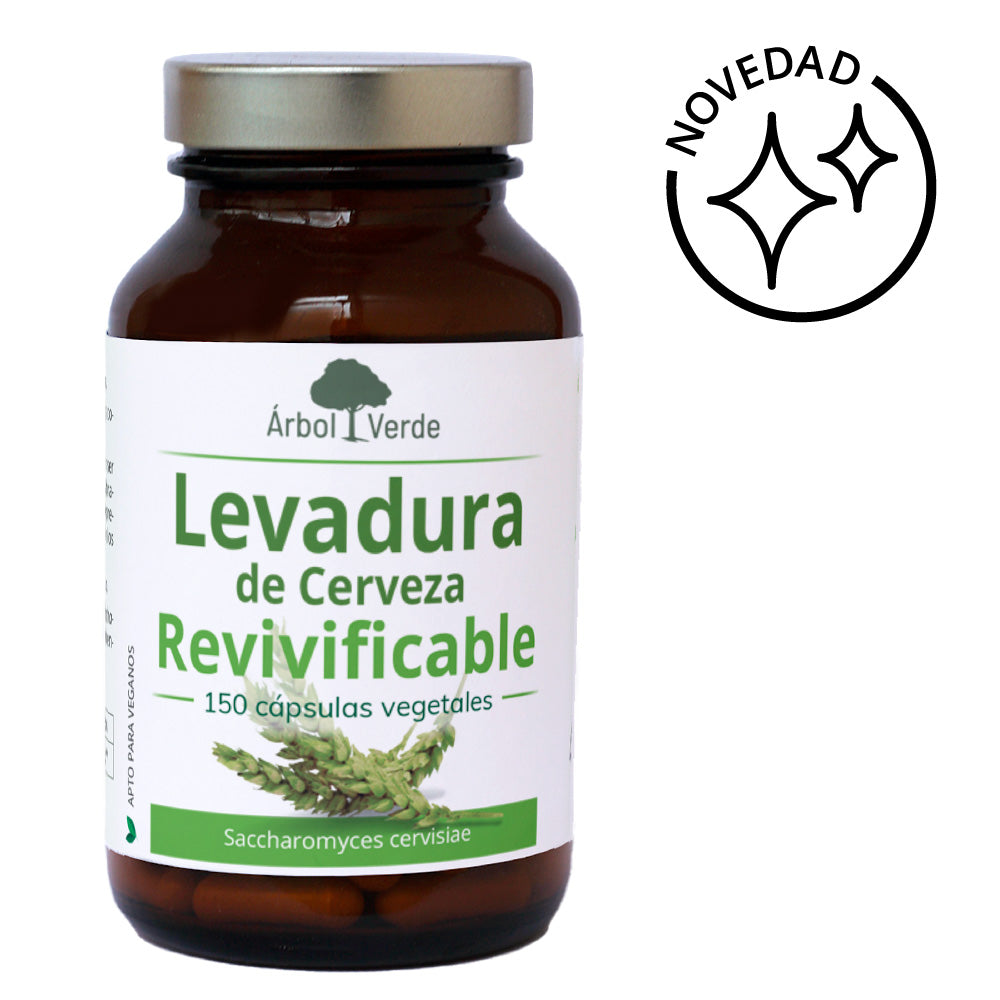 Levadura de Cerveza Revivificable - 150 Comprimidos. Árbol Verde. Herbolario Salud Mediterranea