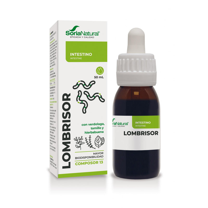 Composor 13 Lombrisor  - 50 ml. Soria Natural. Herbolario Salud Mediterranea