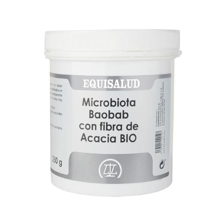 Microbiota Baobab con Fibra de Acacia BIO - 250 gr. Equisalud. Herbolario Salud Mediterranea
