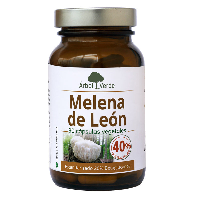 Melena de León - 90 Cápsulas. Árbol Verde. Herbolario Salud Mediterranea